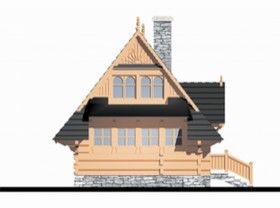 Elewacje projektu Jaworowy 2