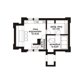 Rzut  projektu Jaworowy 2