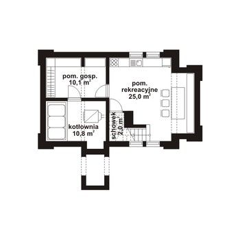 Rzut  projektu Jaworowy 2