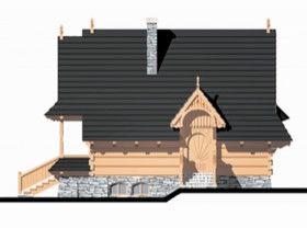 Elewacje projektu Jaworowy 2