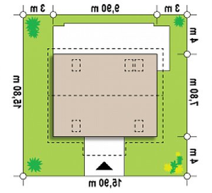 Działka projektu Z14 D