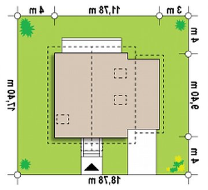 Działka projektu Z1 v2+ D GL bl
