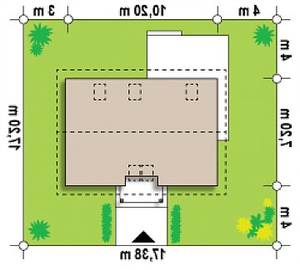 Działka projektu Z34 D L