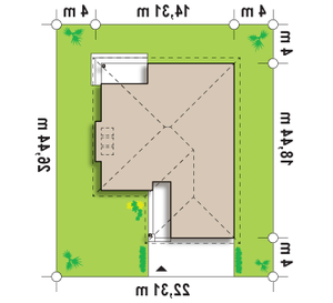 Działka projektu Z200 P